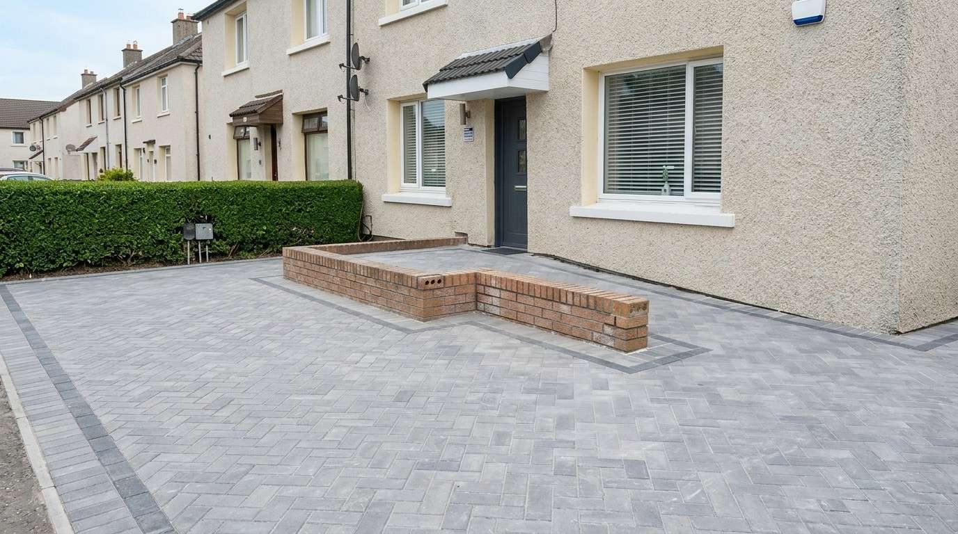 Newly Laid Patio - Total Driveways and Patios