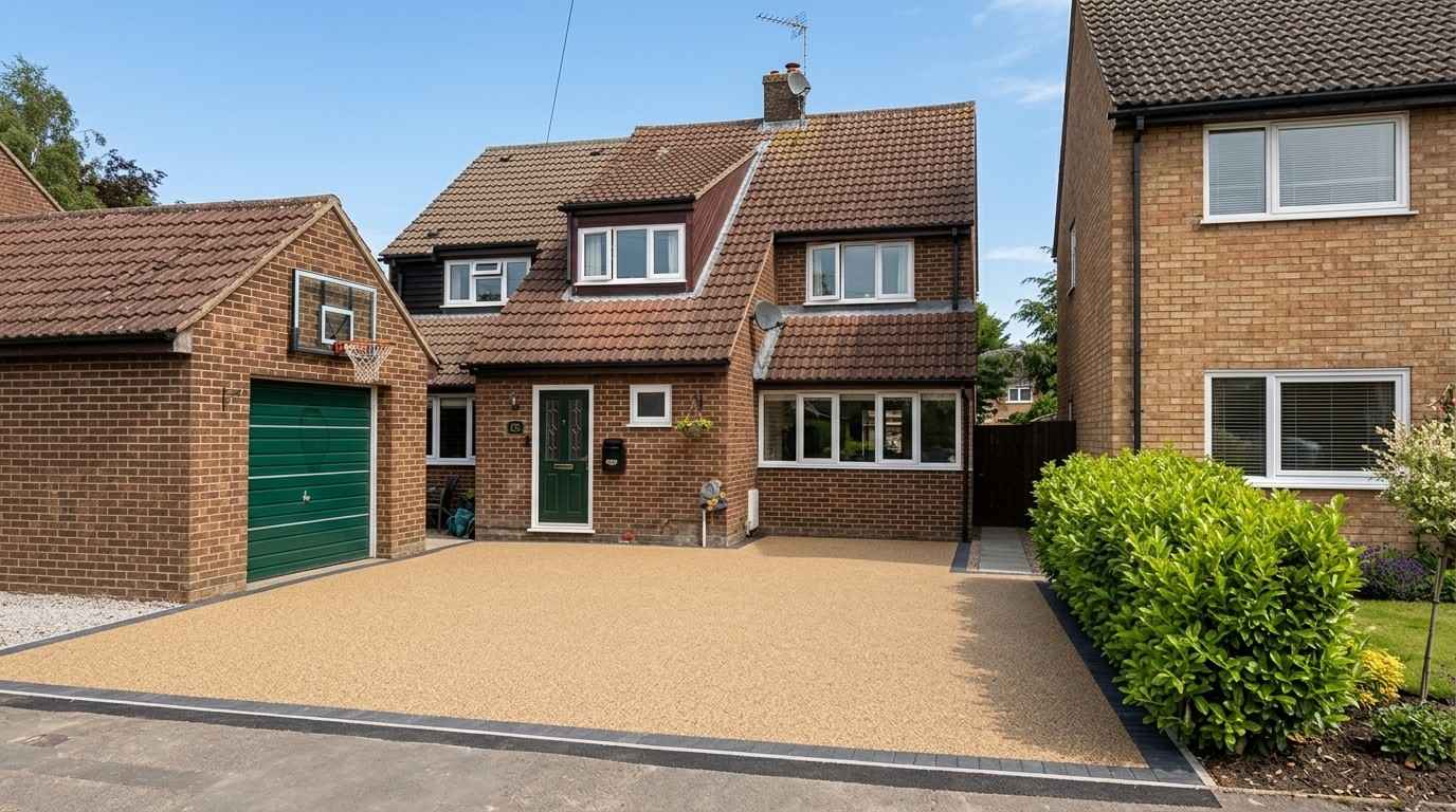 Decorative Resin Patio - Total Driveways and Patios